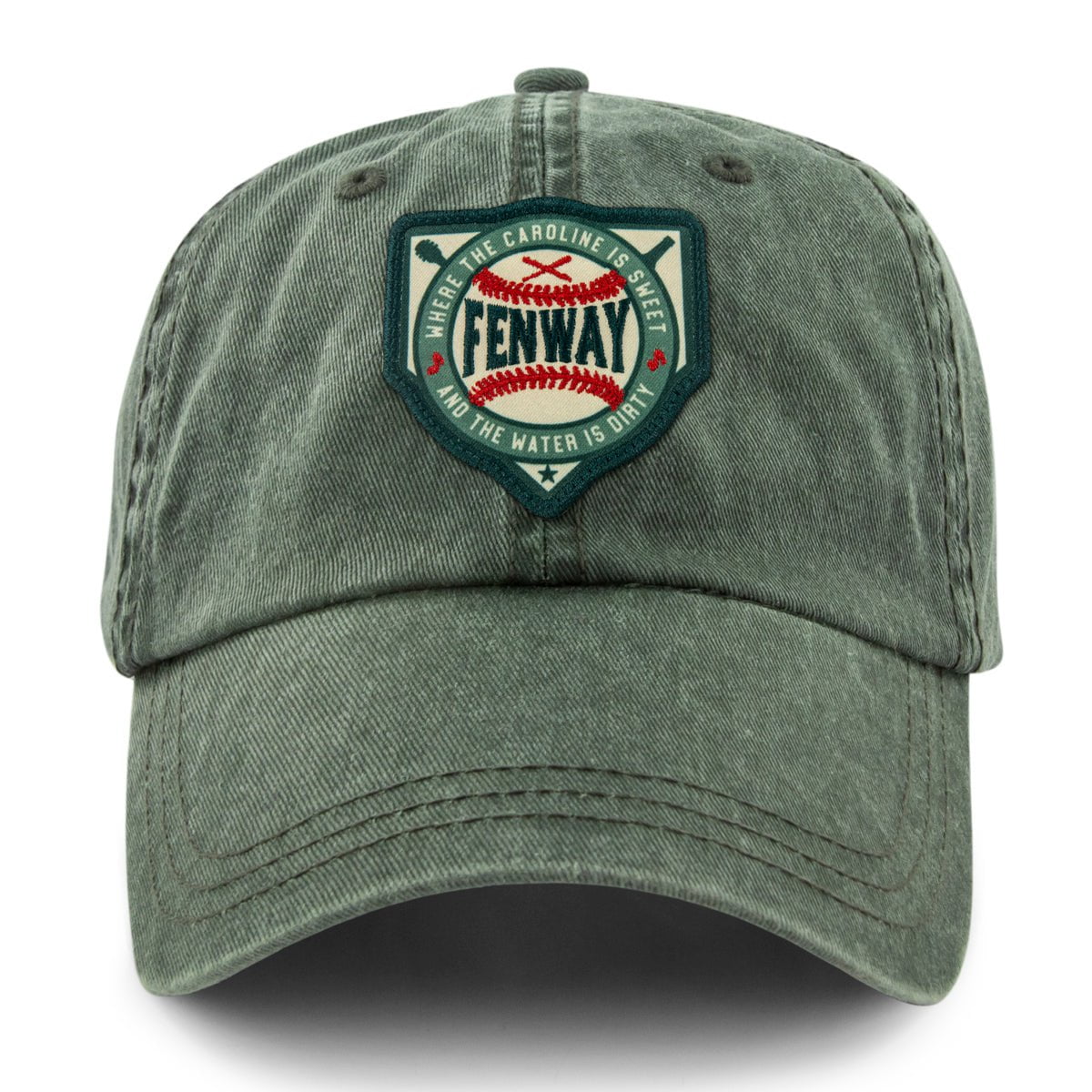 Fenway Sweet & Dirty Patch Washed Dad Hat - Chowdaheadz