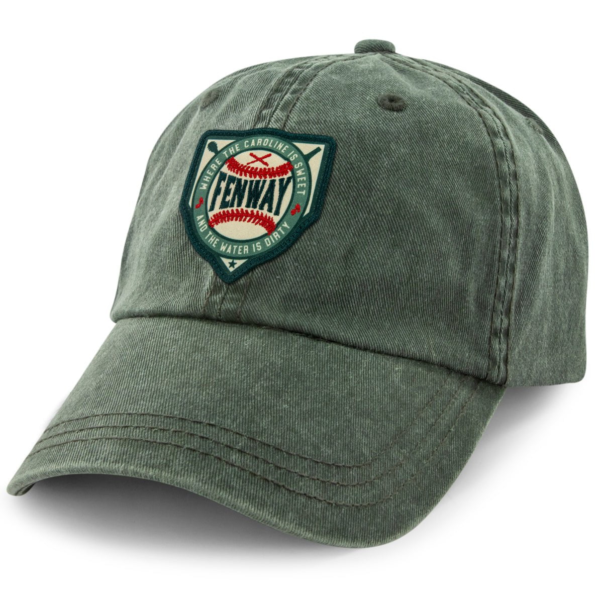 Fenway Sweet & Dirty Patch Washed Dad Hat - Chowdaheadz