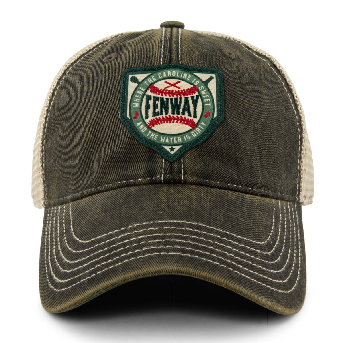Fenway Sweet & Dirty Patch Dirty Water Trucker - Chowdaheadz