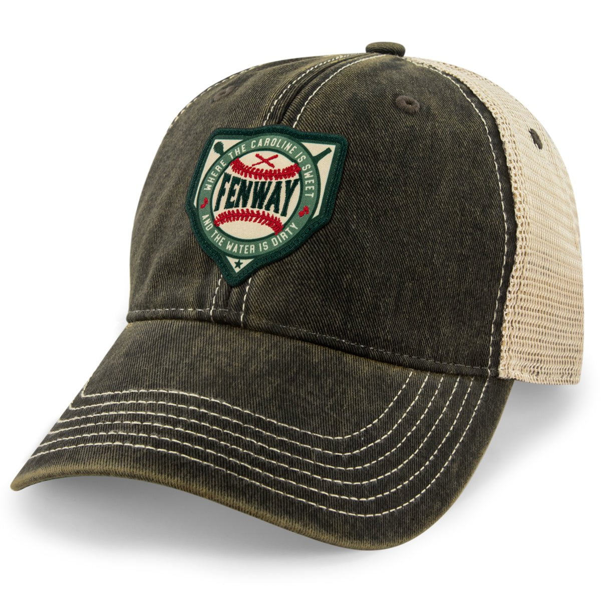 Fenway Sweet & Dirty Patch Dirty Water Trucker - Chowdaheadz