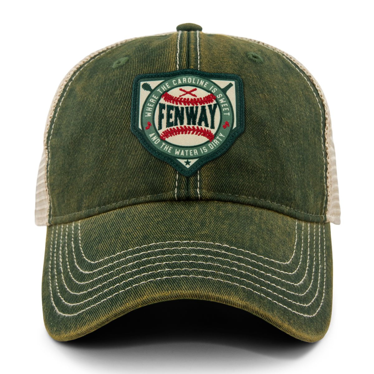 Fenway Sweet & Dirty Patch Dirty Water Trucker - Chowdaheadz