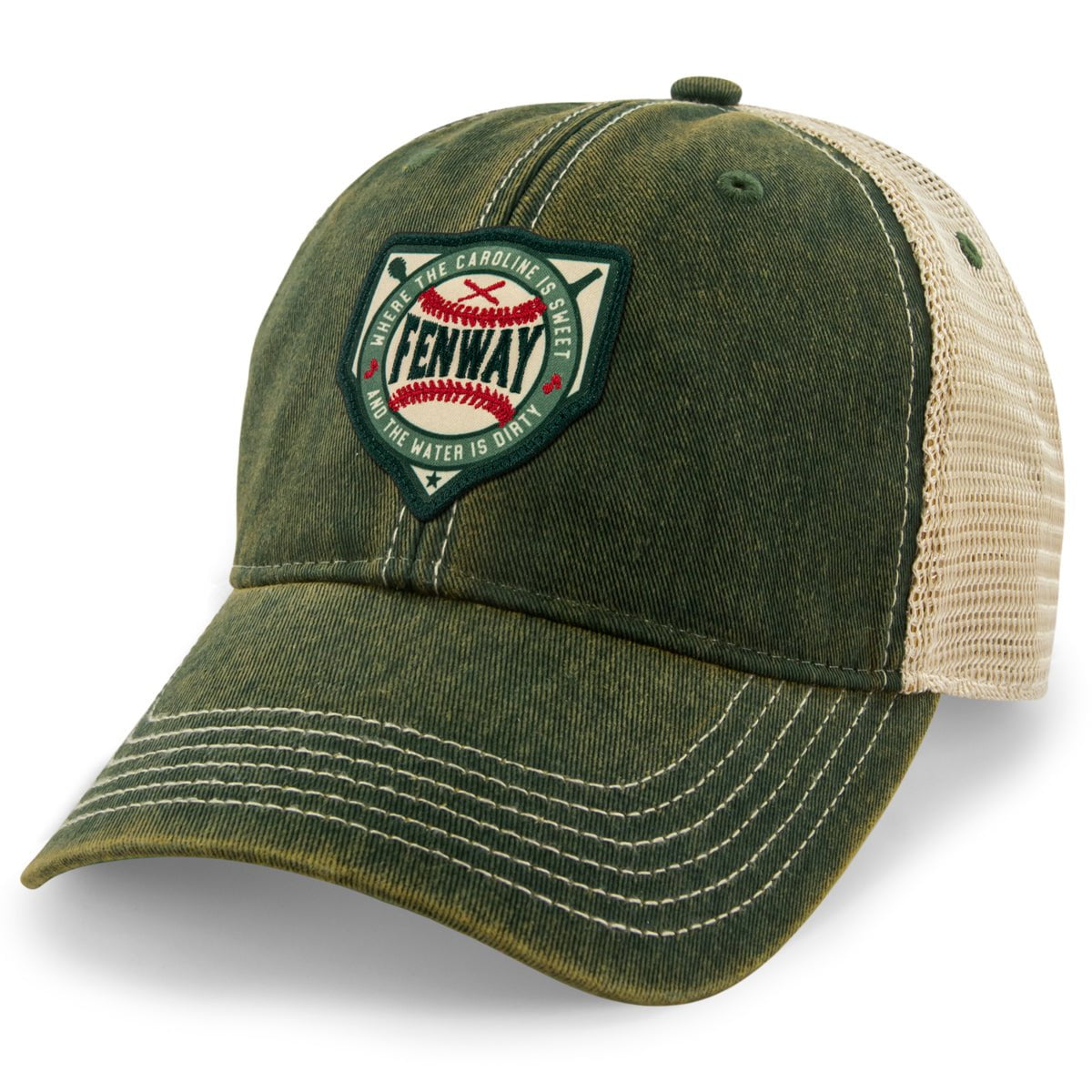 Fenway Sweet & Dirty Patch Dirty Water Trucker - Chowdaheadz