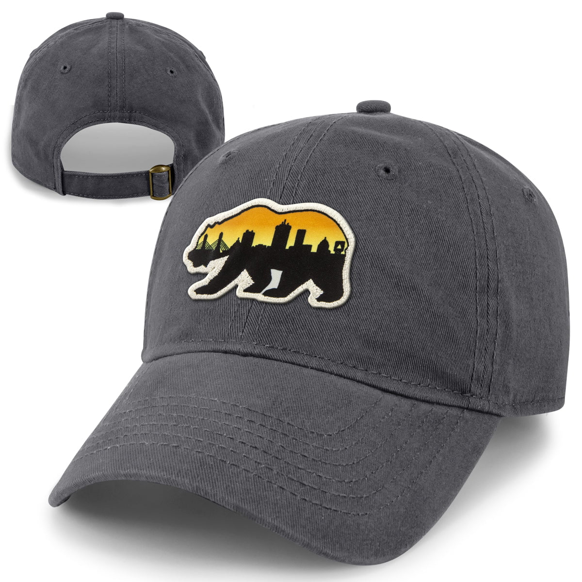 Boston Bear Skyline Dad Hat - Chowdaheadz