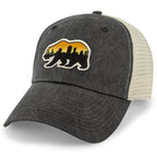Boston Bear Skyline Patch Relaxed Trucker - Chowdaheadz
