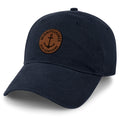 Lake Winnipesaukee Leather Patch Dad Hat - Chowdaheadz