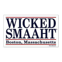 Wicked Smaaht Sticker - Chowdaheadz