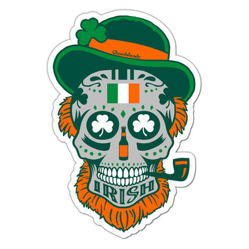 Irish Dead Head Sticker - Chowdaheadz
