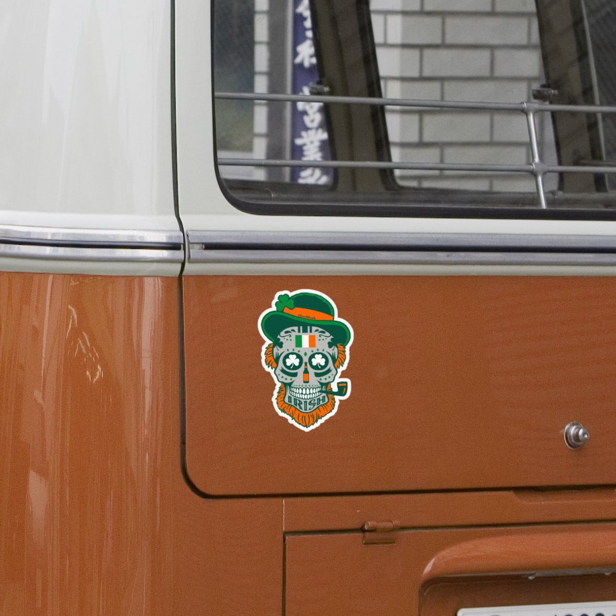 Irish Dead Head Sticker - Chowdaheadz
