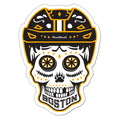 Boston Black & Gold Dead Head Sticker - Chowdaheadz