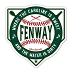 Sweet Caroline Dirty Water Fenway Sticker - Chowdaheadz