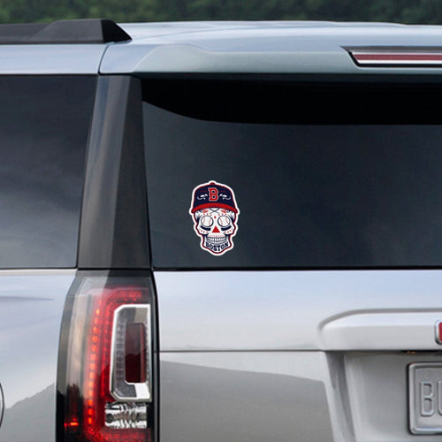 Boston Baseball Dead Head Sticker - Chowdaheadz