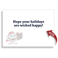 Happy Holidays Ducks 5x7 Greeting Card - Chowdaheadz