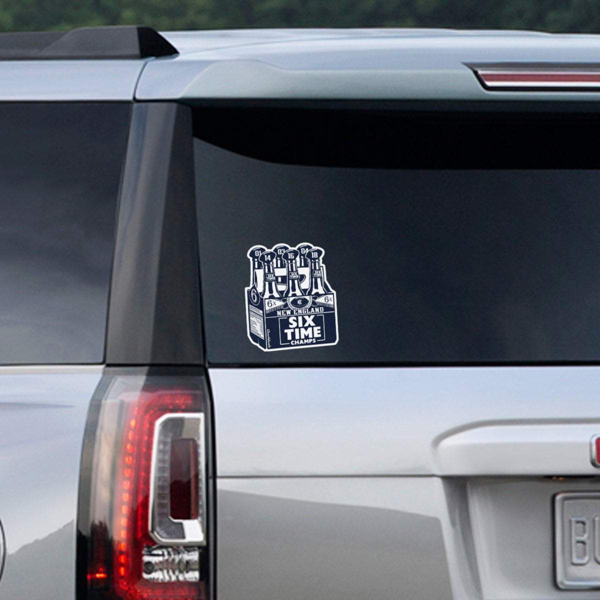 New England Six Pack Sticker - Chowdaheadz