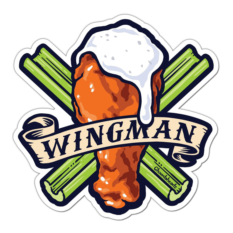 Wingman Sticker - Chowdaheadz