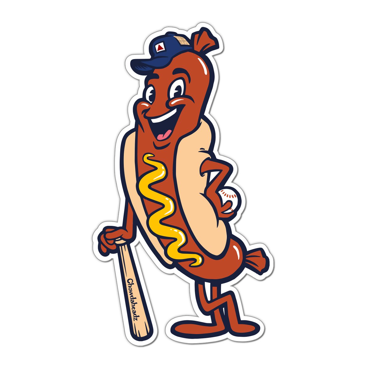 Fenway Frank Sticker - Chowdaheadz