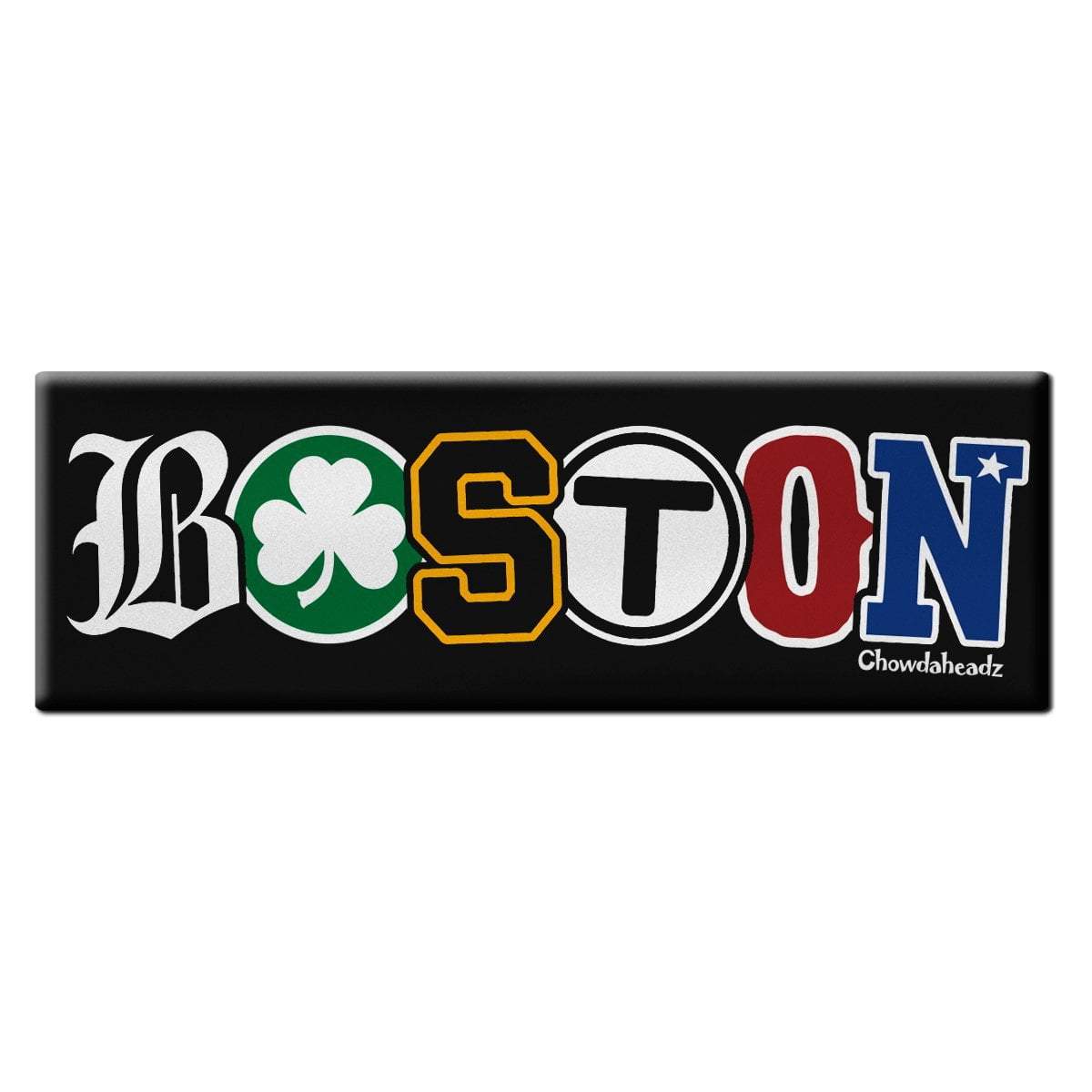 Boston Townie Pride Magnet - Chowdaheadz