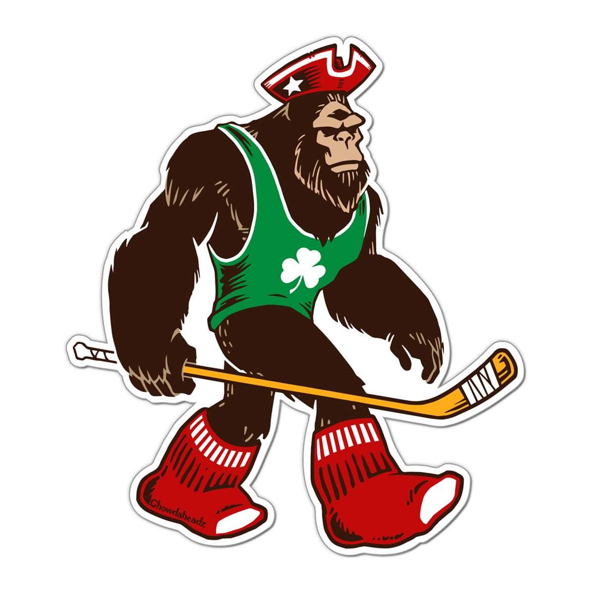 Massquatch Sticker - Chowdaheadz