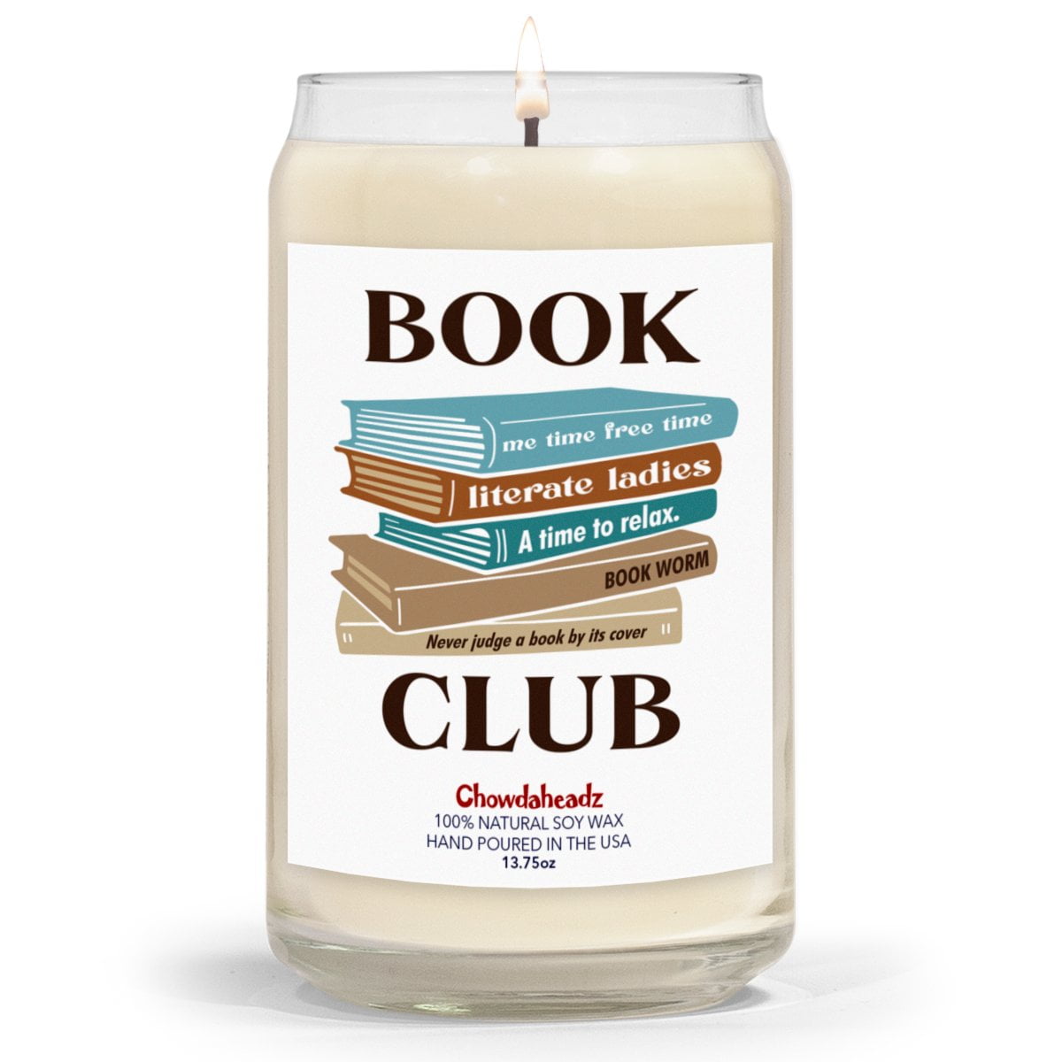 Book Club 13.75oz Candle - Chowdaheadz