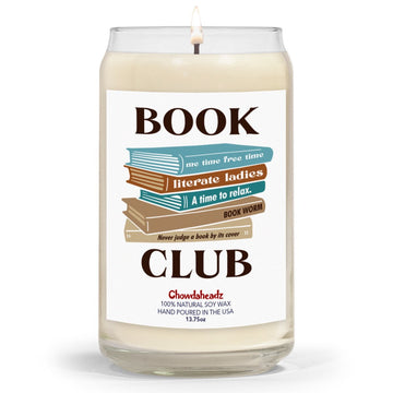 Book Club 13.75oz Candle - Chowdaheadz