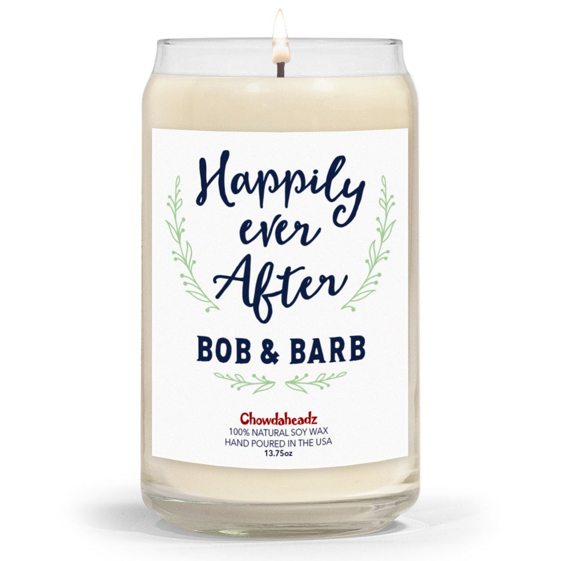 Happily Ever After Custom 13.75oz Candle - Chowdaheadz