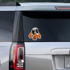 Three Point Stance Headless Horseman Sticker - Chowdaheadz