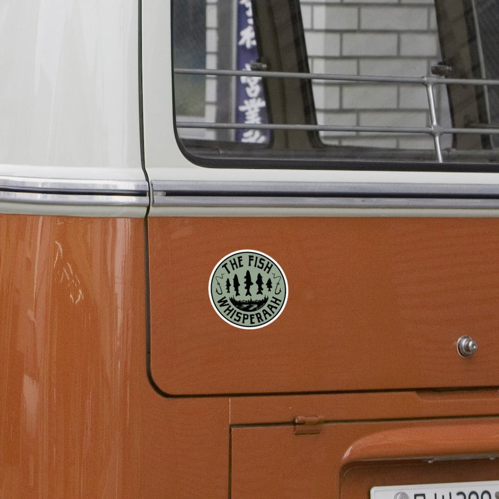 The Fish Whisperaah Sticker - Chowdaheadz