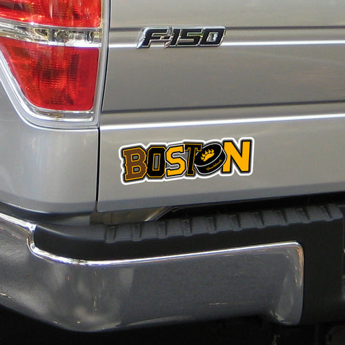 Boston Black & Gold Pride Sticker - Chowdaheadz