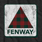Holiday Plaid Fenway Sign T-Shirt - Chowdaheadz