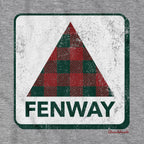 Holiday Plaid Fenway Sign T-Shirt - Chowdaheadz