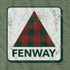 Holiday Plaid Fenway Sign T-Shirt - Chowdaheadz