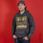 Boston Black & Gold Holiday Tailgater Hoodie - Chowdaheadz