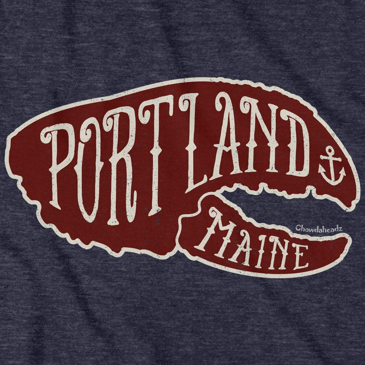 Portland Lobstah Claw T-shirt - Chowdaheadz
