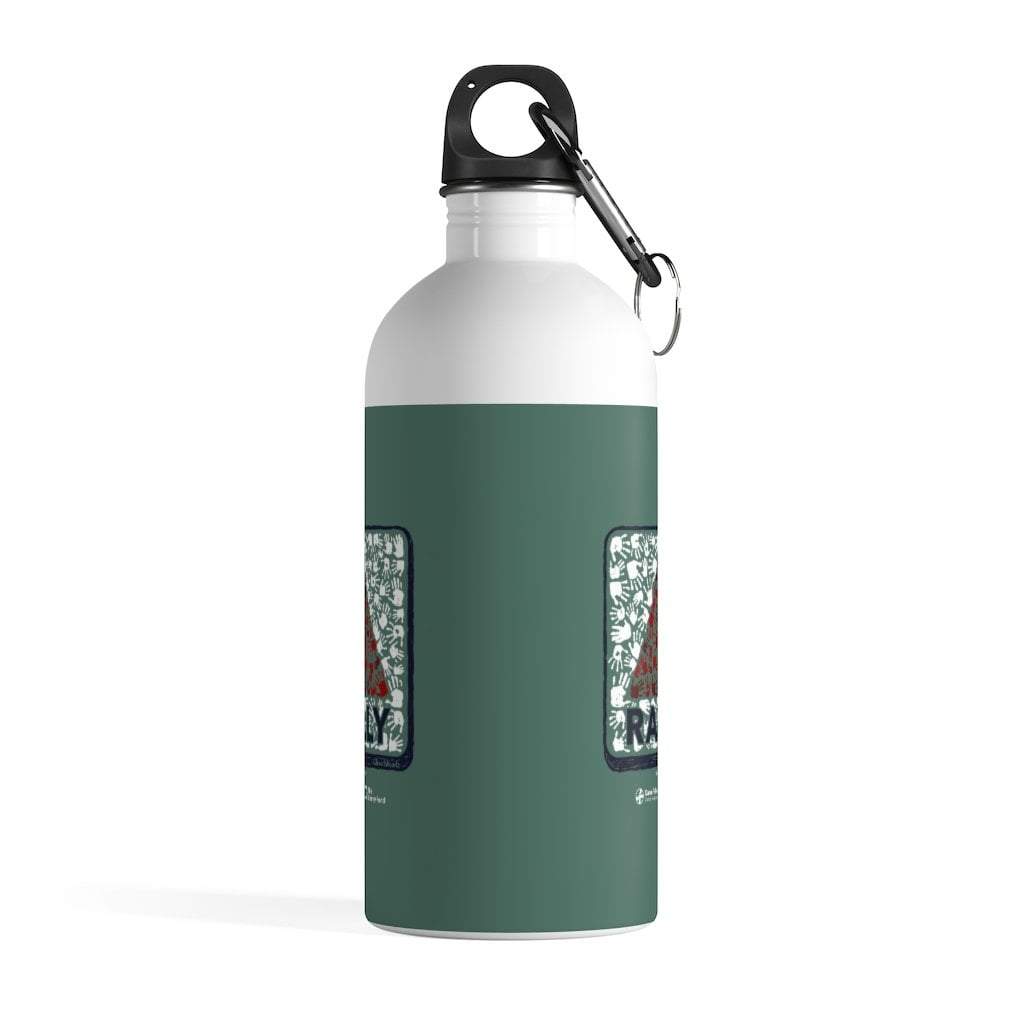 Jimmy Fund Rally Sign Stainless Steel Water Bottle - Chowdaheadz