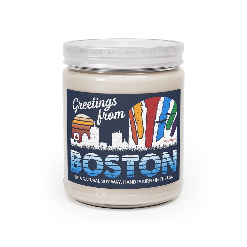 Greetings From Boston 9oz Candle - Chowdaheadz