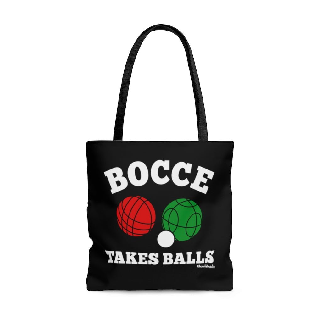 Bocce Takes Balls Tote Bag - Chowdaheadz