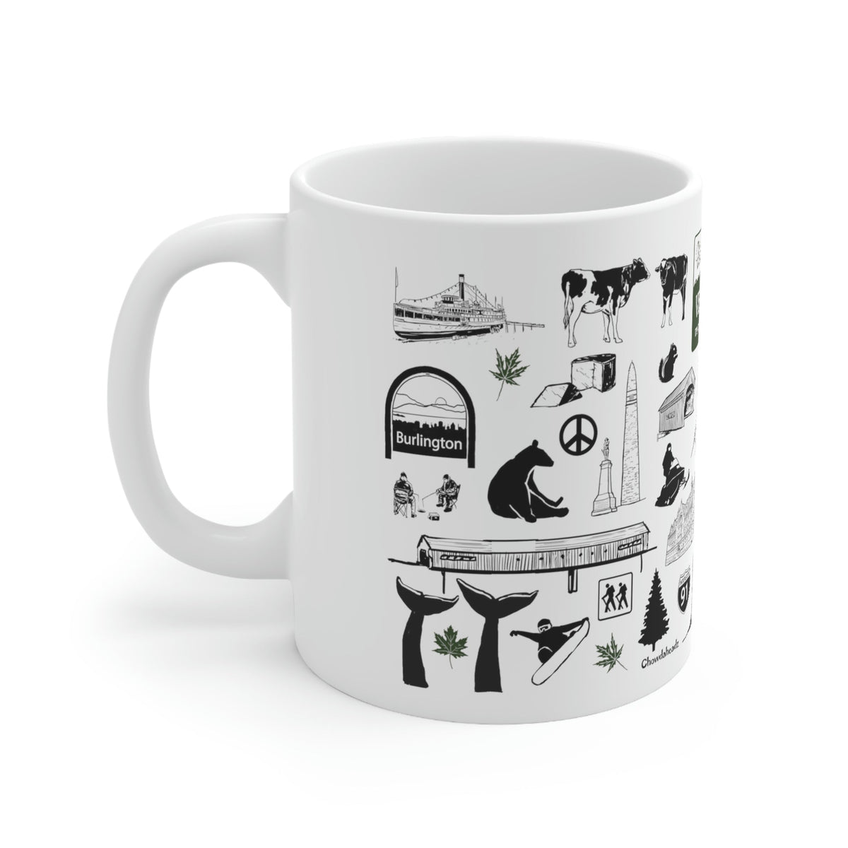 Vermont Tourist Attraction 11oz Coffee Mug - Chowdaheadz
