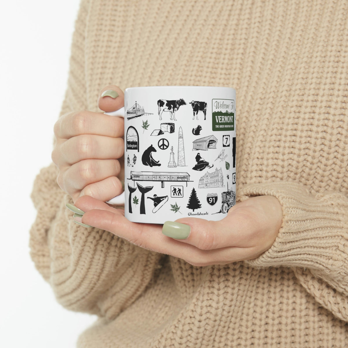 Vermont Tourist Attraction 11oz Coffee Mug - Chowdaheadz