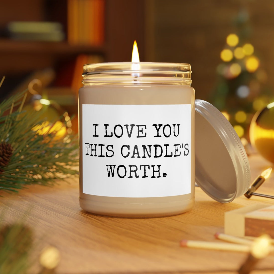 I Love You This Candle&