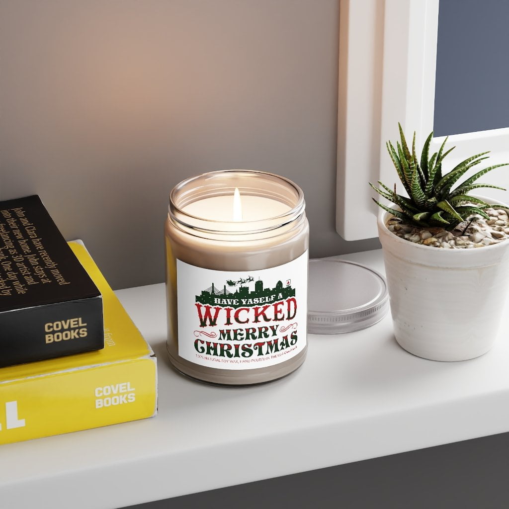 Have Yaself A Wicked Merry Christmas 9oz Candle - Chowdaheadz