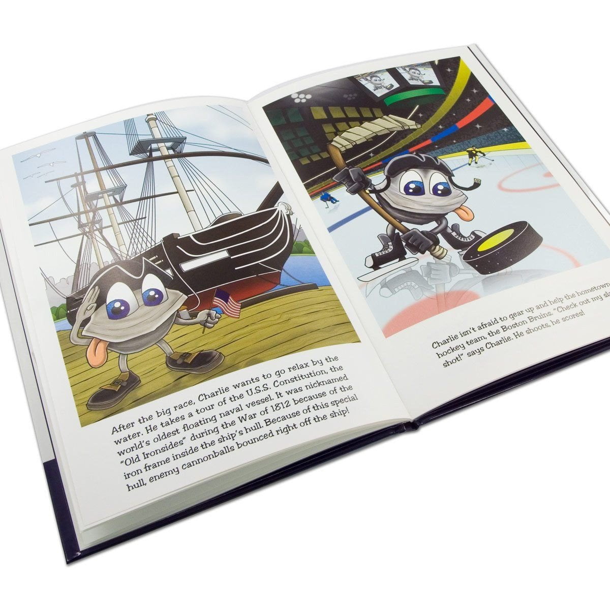 Boston Book, Charlie Chowdahead Travels Boston - Chowdaheadz