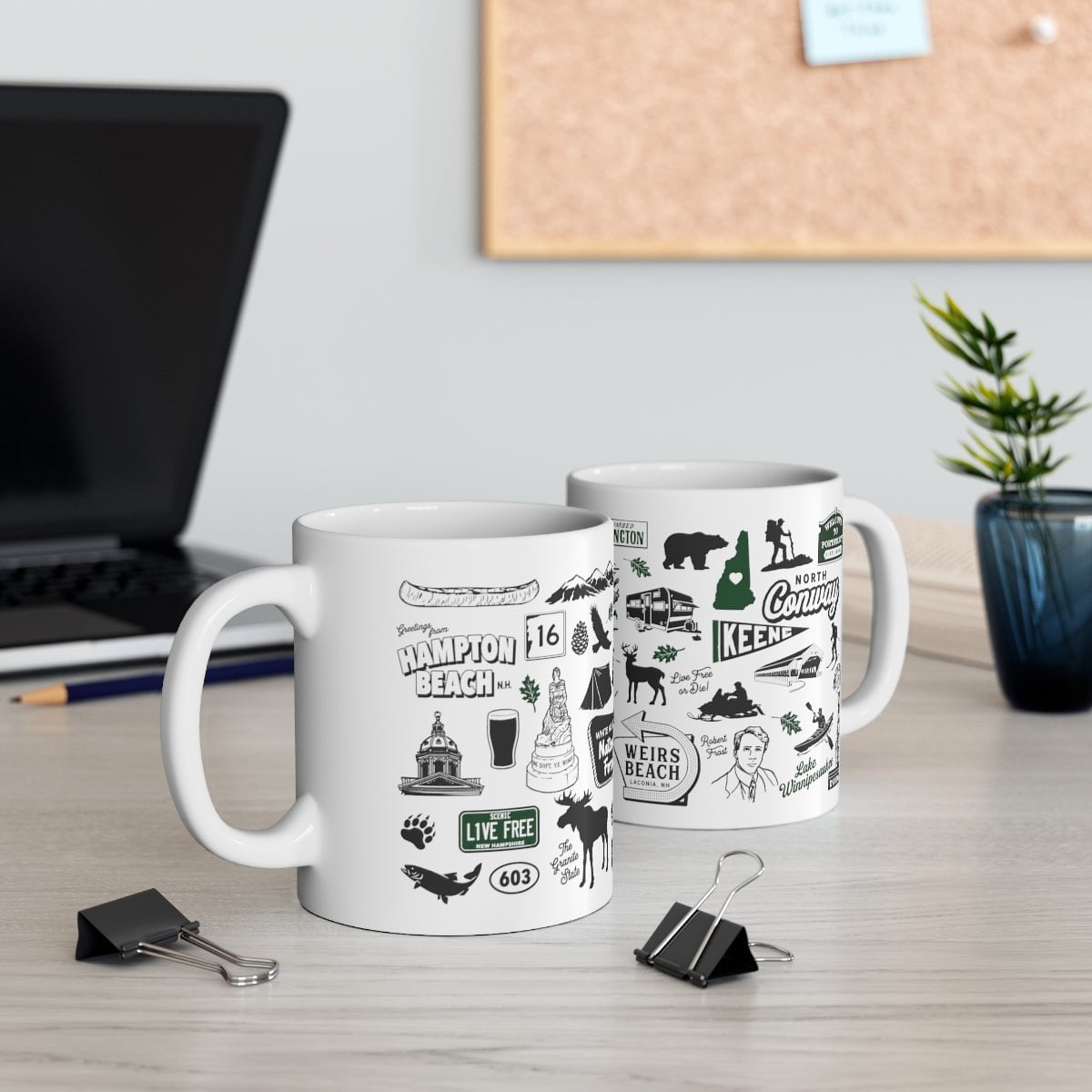 New Hampshire Tourist 11oz Coffee Mug - Chowdaheadz