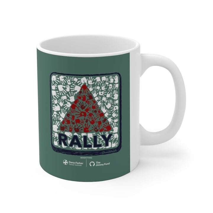 Jimmy Fund Rally Sign Ceramic Mug 11oz - Chowdaheadz