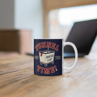 Tunnel Time Boston Baseball Ceramic Coffee Mug 11oz - Chowdaheadz