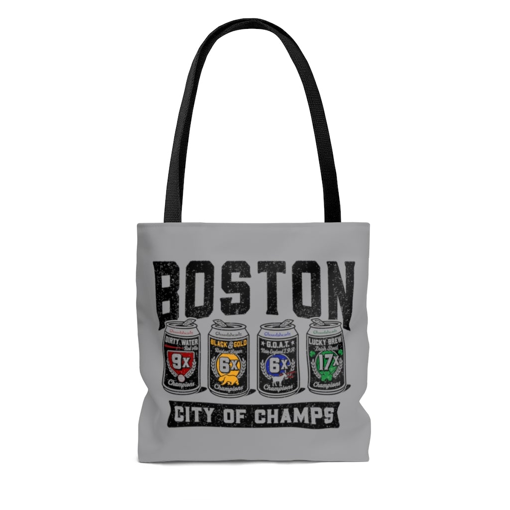Boston 4-Pack Champions Tote Bag - Chowdaheadz