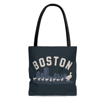 Boston Ducklings Skyline Tote Bag - Chowdaheadz