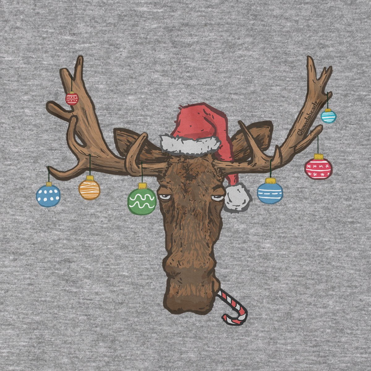 Christmas Moose Ornaments T-Shirt - Chowdaheadz
