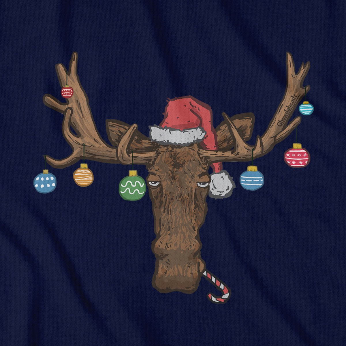 Christmas Moose Ornaments T-Shirt - Chowdaheadz