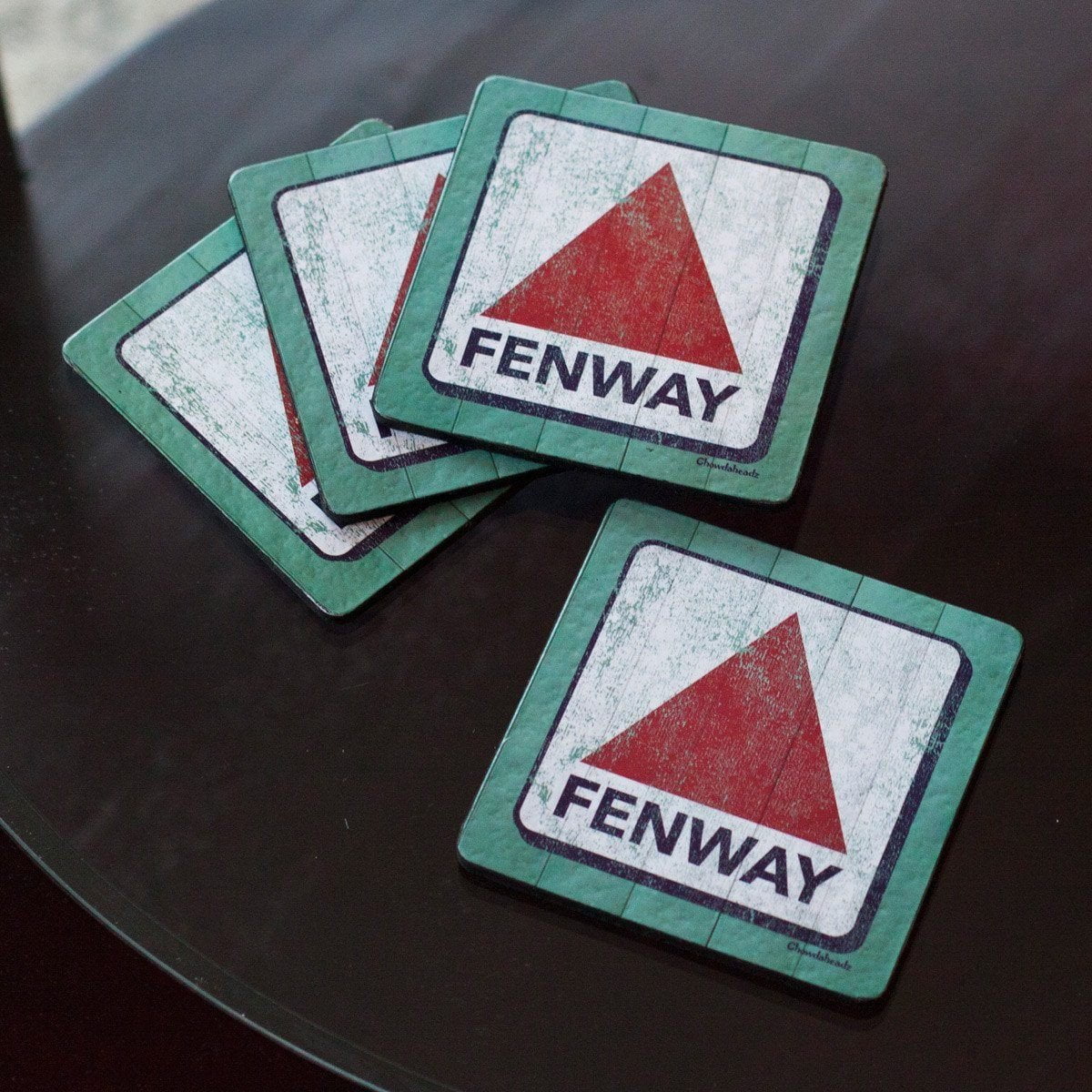 Fenway Sign Coaster Set - Chowdaheadz