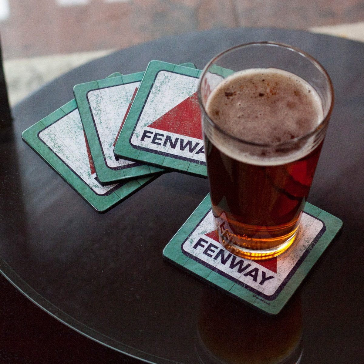 Fenway Sign Coaster Set - Chowdaheadz