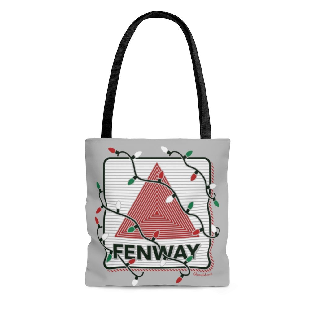 Fenway Holiday Lights Tote Bag - Chowdaheadz